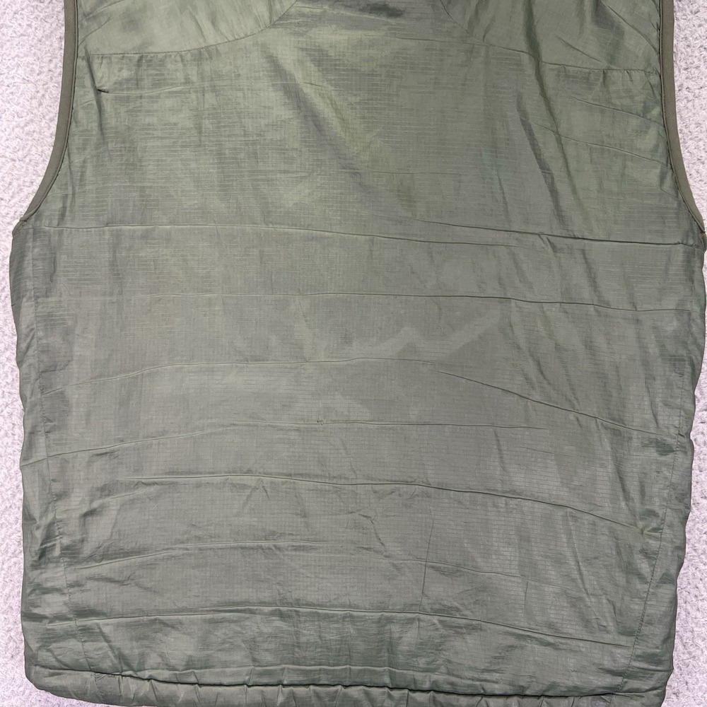 Patagonia Vest Mens Small Green Micro Puff Full Zip Lightweight Hiking Outdoors - Picture 10 of 13